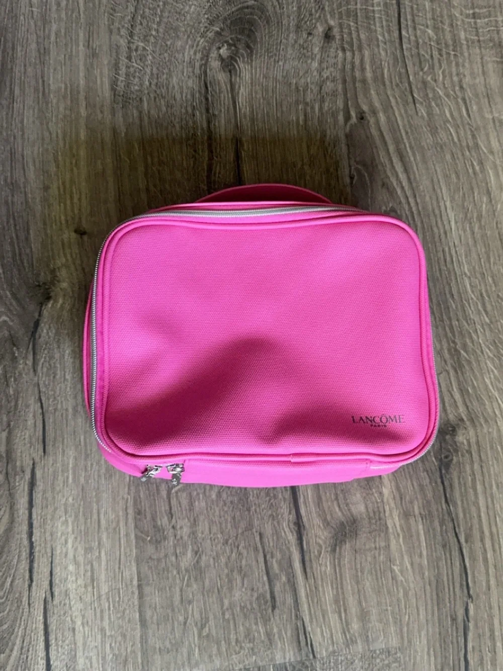 Lancôme Pink Cosmetic Bag